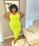 "Lemon Lime" BodyCon Dress