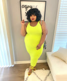 "Lemon Lime" BodyCon Dress